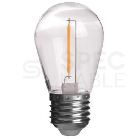 Żarówka LED E27 230V 1W 60lm 2700K 5x do girland kula barwa WW biała ciepła MASTER LED