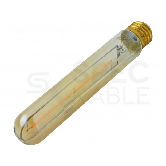 Żarówka LED E27 230V 2W 240lm 2700-3200K Gold Retro Shine cylindryczny T30 barwa WW biała ciepła SPECTRUM LED