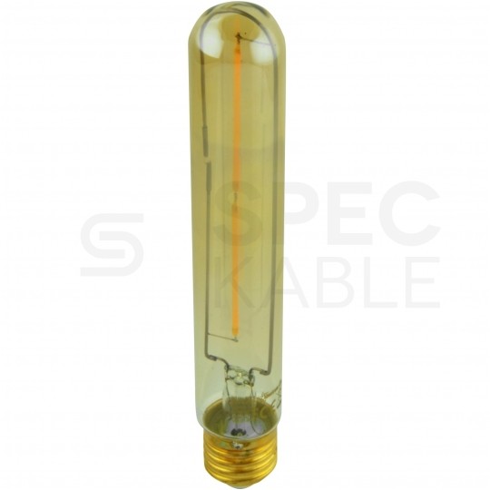 Żarówka LED E27 230V 2W 240lm 2700-3200K Gold Retro Shine cylindryczny T30 barwa WW biała ciepła SPECTRUM LED