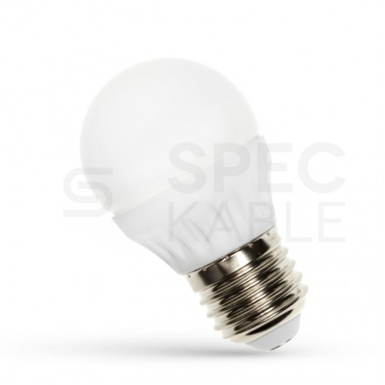 Żarówka LED E27 230V 6W kula 520lm ciepła [komplet 6szt]