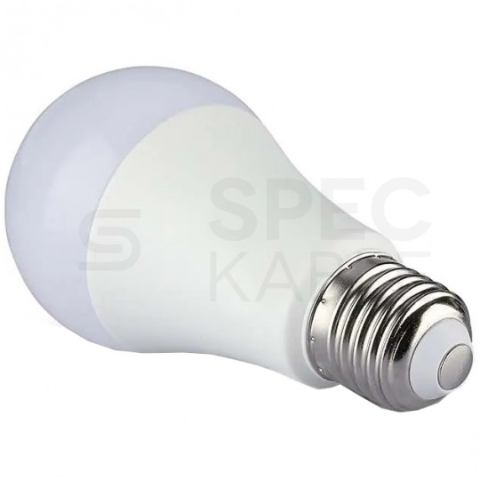 Żarówka LED E27 230V 8,5W 806lm 6500K IP20 barwa CW biała zimna V-TAC VT-2099