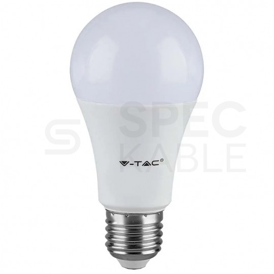 Żarówka LED E27 230V 9W 806lm 4000K IP20 barwa NW biała neutralna V-TAC VT-1900 3 sztuki