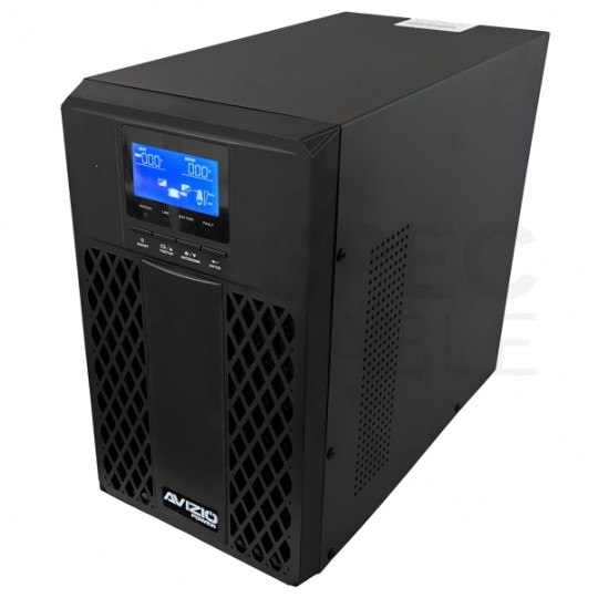 Zasilacz awaryjny UPS 2400W / 3000VA On-Line + 6x akumulator 7Ah AVIZIO Power