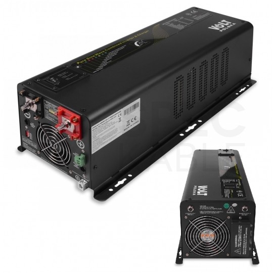 Zasilacz awaryjny UPS dużej mocy POWER SINUS przetwornica 24V/230V 6000W / 18000VA VOLT