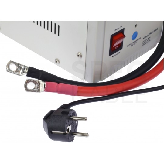 Zasilacz awaryjny UPS przetwornica SINUS PRO E 12V/230V AVR 350W / 500VA 5/10A VOLT do centralnego ogrzewania (pieca CO, pompy itp.)