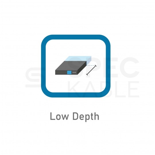 Zasilacz awaryjny UPS RACK 19" 1U 300W / 500VA 4x7 Ah VI 500 R1U PowerWalker
