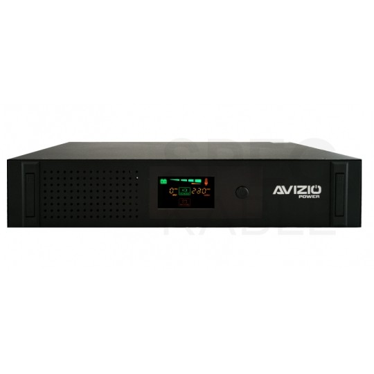 Zasilacz awaryjny UPS RACK 19" 2U 600W / 1000VA AVR + 2x akumulator 7Ah AVIZIO Power