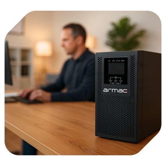 Zasilacz awaryjny UPS TOWER 1000W /1000VA 3x9 AhT/1000I/PF1/DF OFFICE ARMAC