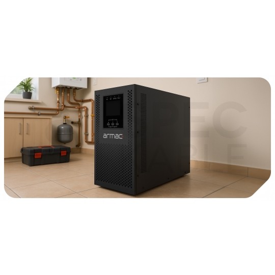 Zasilacz awaryjny UPS TOWER 1000W /1000VA 3x9 AhT/1000I/PF1/DF OFFICE ARMAC