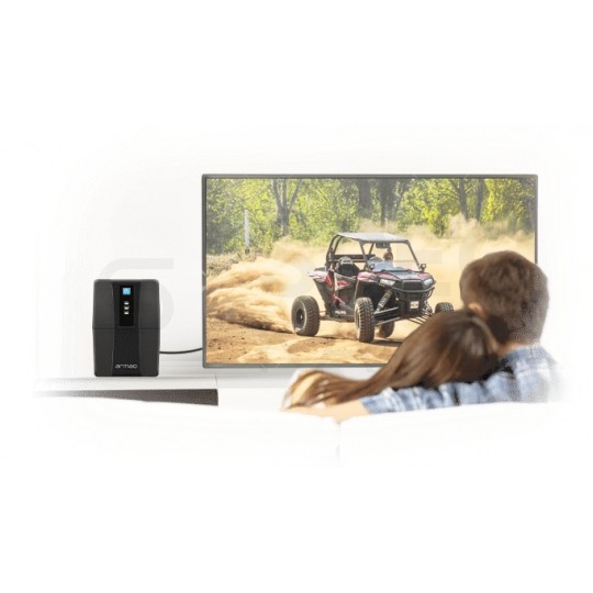 Zasilacz awaryjny UPS TOWER 390W / 650VA 1x7 Ah HL/650E/LED/V2 FR ARMAC