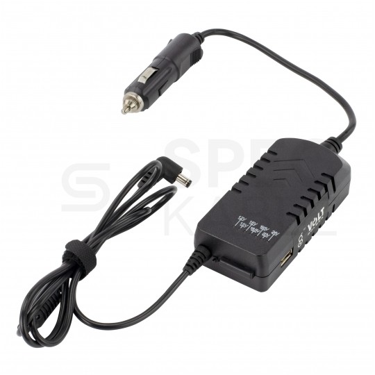 Zasilacz samochodowy Ładowarka uniwersalna do laptopa 12V/24V 100W VOLT
