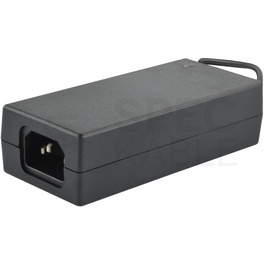 Zasilacz wtyczkowy desktop 12V 3A 36W uniwersalny DC 2,1/5,5 Basic