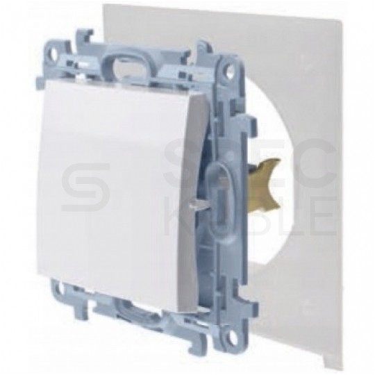 Zaślepka pojedyncza do ramki SIMON 10 czarna matowa Kontakt Simon CPS.01/49