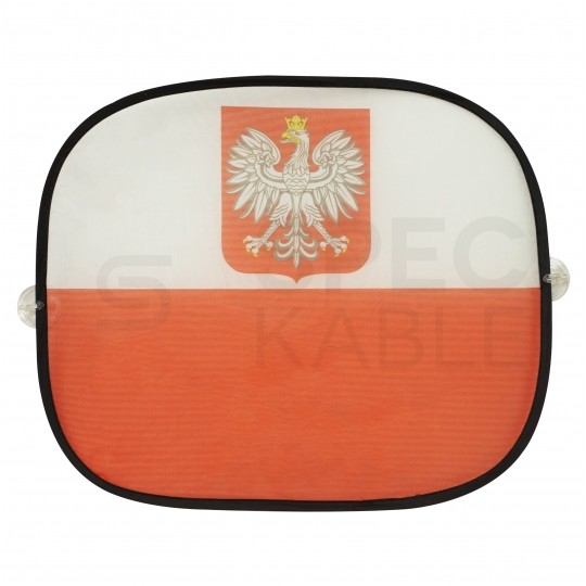 Zasłonki przeciwsłoneczne do samochodu 2szt POLSKA