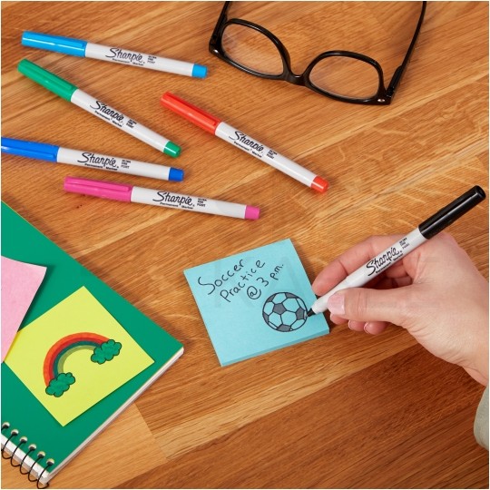 Zestaw 2 Cienkopisów Sharpie Ultra Fine czarnych (końcówka 0,5mm)