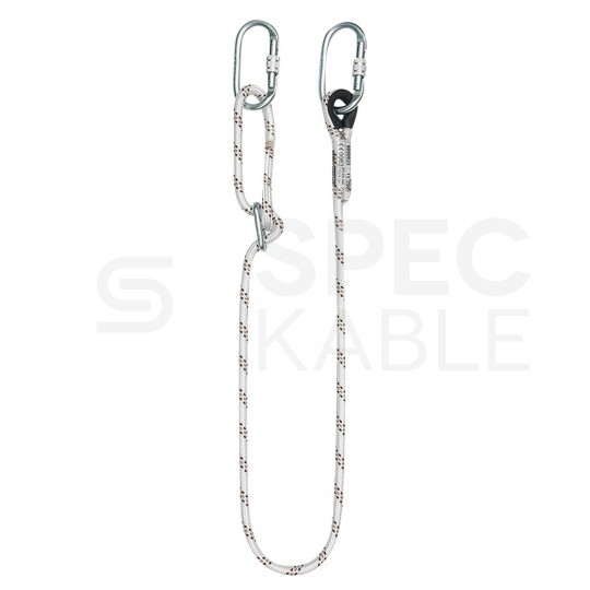 Zestaw asekuracyjny: szelki bezpieczeństwa + linka bez amortyzatora NEO 97-100