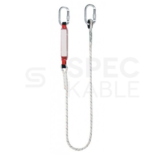 Zestaw asekuracyjny: szelki bezpieczeństwa + linka z amortyzatorem NEO 97-101