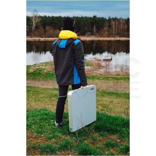 Zestaw biwakowy (stół + 4 krzesła) składany w walizkę NEO 63-159