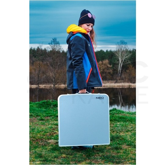 Zestaw biwakowy (stół + 4 krzesła) składany w walizkę NEO 63-159