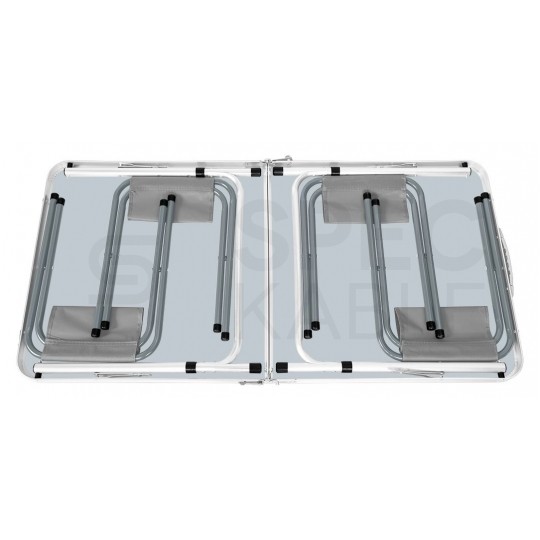 Zestaw biwakowy (stół + 4 krzesła) składany w walizkę NEO 63-159