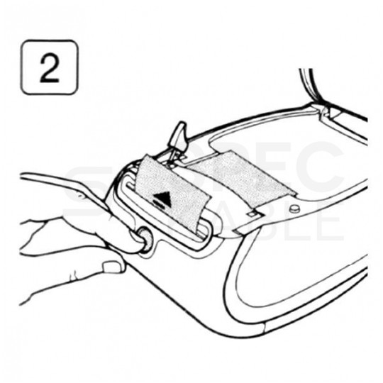 Zestaw do czyszczenia prowadnicy etykiet i głowicy drukarki DYMO Label Writer LW [60622] 10szt