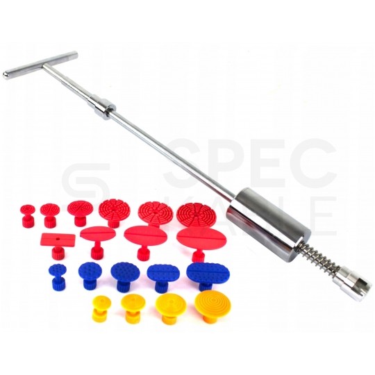 Zestaw do usuwania wgnieceń karoserii 20el. (puller ręczny + adaptery ) Kraft&Dele