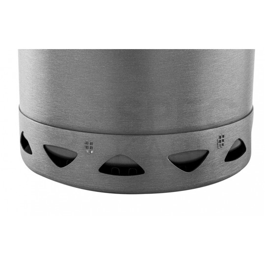 Zestaw garnków turystycznych 2w1 z radiatorem na kamping NEO 63-144