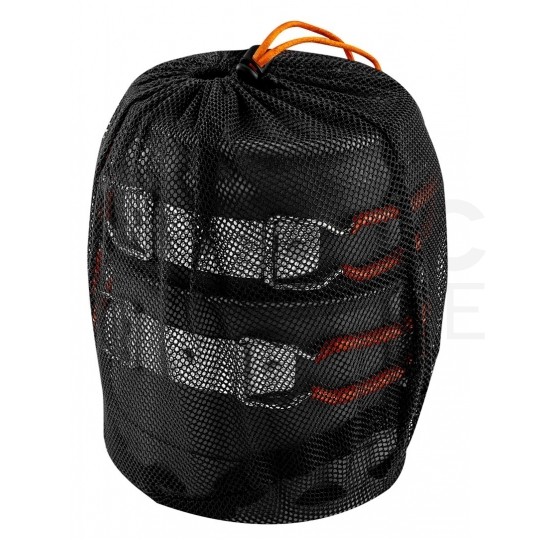 Zestaw garnków turystycznych 2w1 z radiatorem na kamping NEO 63-144