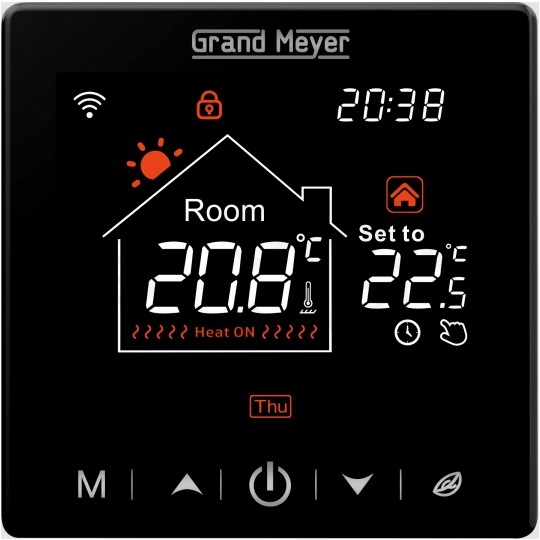 Zestaw grzewczy 540W Mata 3m2 (6x0,5m) THM180-030 + termostat SN-20 GRAND MEYER