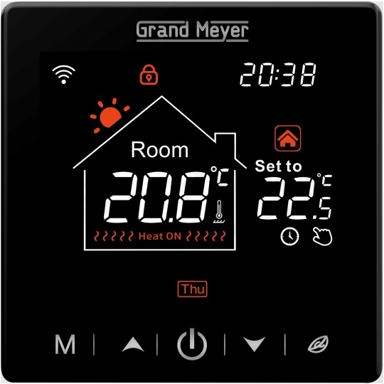 Zestaw grzewczy 800W Mata 4m2 (8x0,5m) THM200-040 + termostat SN-20 GRAND MEYER