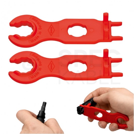 Zestaw kluczy do złączy solarnych typu MC4 2szt. KNIPEX 97 49 66 2