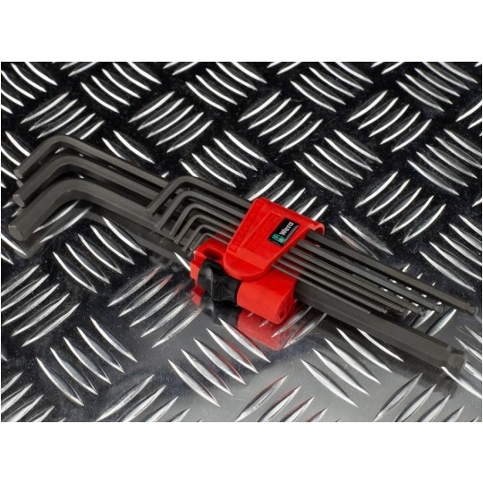 Zestaw kluczy imbusowych trzpieniowych z kulką 9szt 1,5-10 Hex-Plus WERA