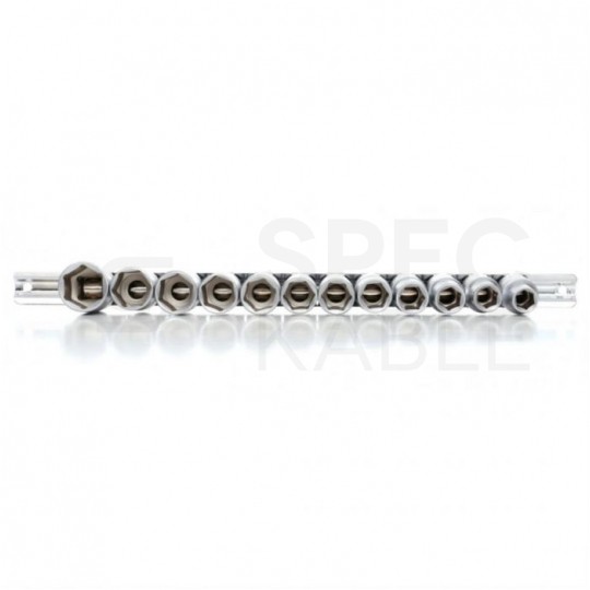 Zestaw kluczy nasadowych 1/2" 10-22mm Kraft&Dele