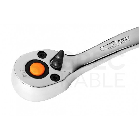 Zestaw kluczy nasadowych 1/2" i 1/4", bitów oraz akcesoriów 110 elementów w walizce NEO 10-066