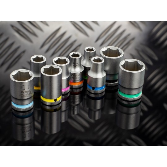 Zestaw kluczy nasadowych Zyklop 1/4" WERA