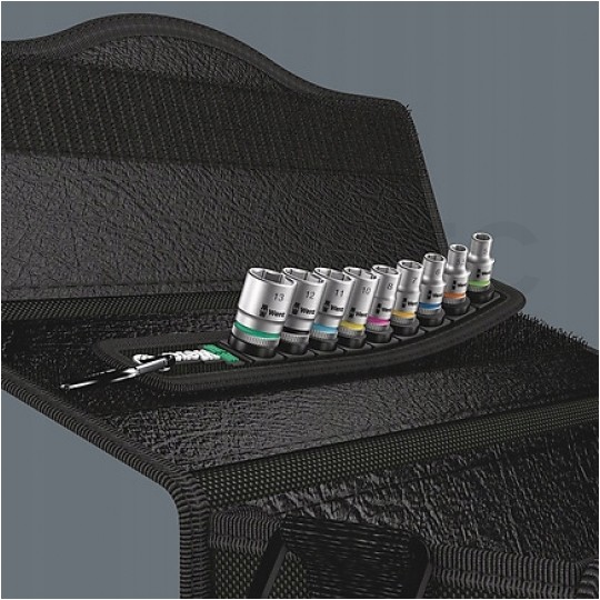 Zestaw kluczy nasadowych Zyklop 1/4" WERA