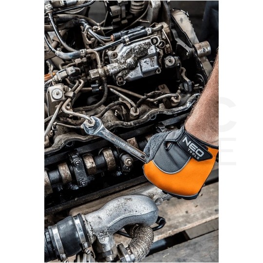 Zestaw kluczy płasko-oczkowych 6-22mm 12 elementów + etui NEO 09-752