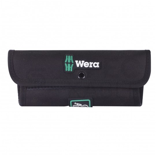 Zestaw kluczy rowerowych płaskich w rozmiarach od 6mm do 15mm w etui 12 elementów Bicycle Set 12 WERA