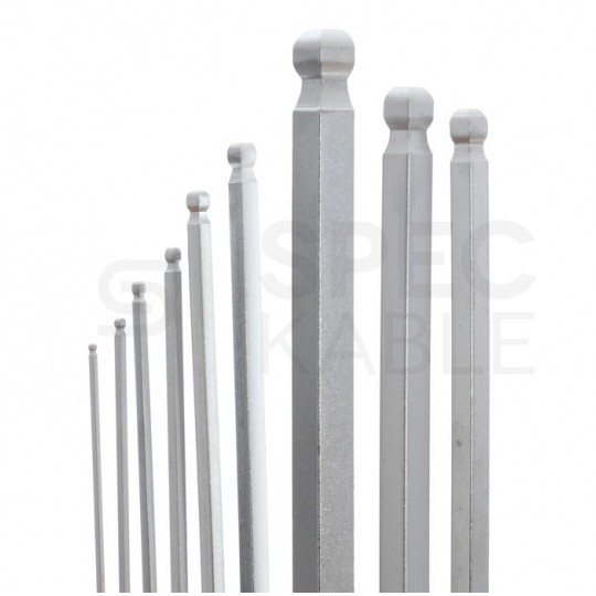 Zestaw kluczy Torx T10 - T50 + imbus 1,5mm - 10mm 18 sztuk Kraft&Dele