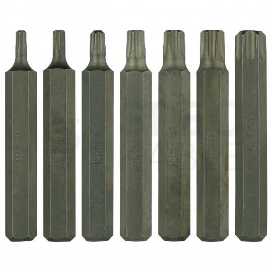 Zestaw końcówek wkrętakowych (torx, imbus, spline) 40 elementów + walizka MAR-POL