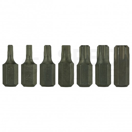 Zestaw końcówek wkrętakowych (torx, imbus, spline) 40 elementów + walizka MAR-POL