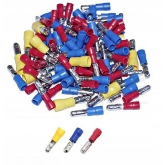 Zestaw konektorów izolowanych 0,5-6,0mm2 MIX końcówek kablowych ADELID 600szt w pudełku