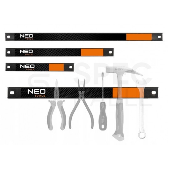 Zestaw listw uchwytów magnetycznych na narzędzia organizer 3szt. udźwig 3-10kg NEO 84-144