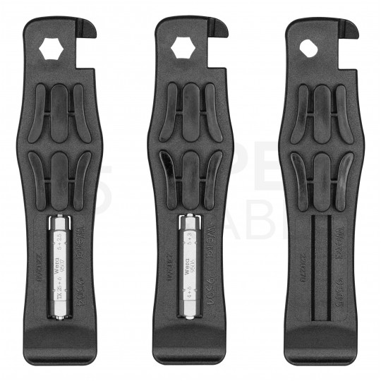 Zestaw łyżek rowerowych do opon z bitami 4w1 5szt Bicycle Set 15 WERA