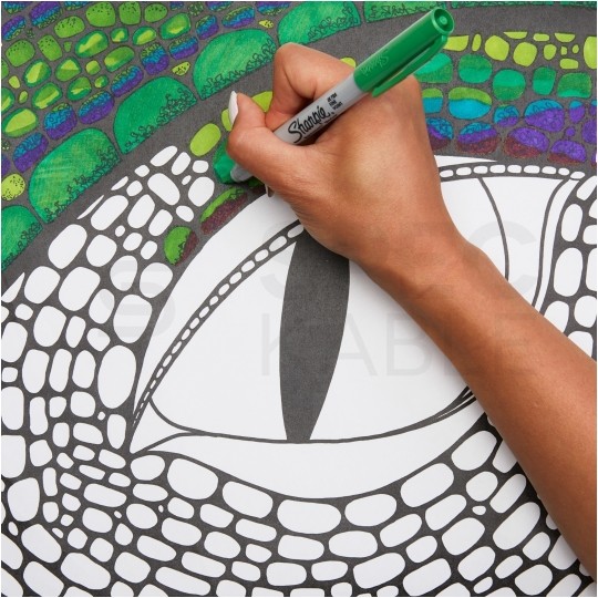 Zestaw markerów permanentnych Sharpie "Eye" 30 kolorów (24x Fine 1,0mm + 6x Ultra Fine 0,5mm) + GRATIS Piórnik do kolorowania