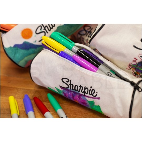 Zestaw markerów permanentnych Sharpie "Eye" 30 kolorów 24x Fine Point 1.0mm + 6x Ultra Fine Point 0.5mm + GRATIS 3x Neon Fine Point 1.0mm