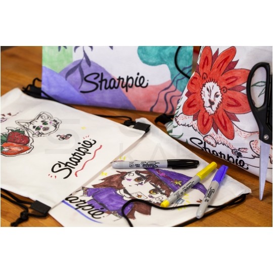 Zestaw markerów permanentnych Sharpie "Eye" 30 kolorów 24x Fine Point 1.0mm + 6x Ultra Fine Point 0.5mm + GRATIS 3x Neon Fine Point 1.0mm