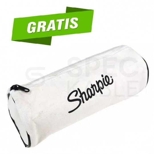 Zestaw markerów permanentnych Sharpie "Peacock" 28 kolorów (20x Fine 1,0mm + 8x Ultra Fine 0,5mm) + GRATIS Piórnik do kolorowania