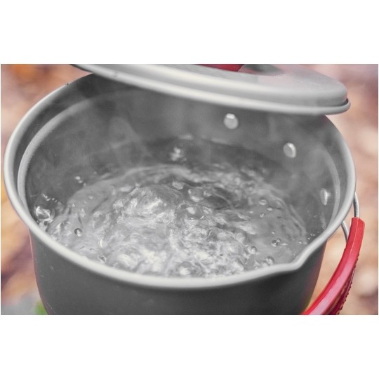 Zestaw naczyń turystycznych 7w1 na kamping NEO 63-146