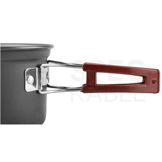 Zestaw naczyń turystycznych 7w1 na kamping NEO 63-146